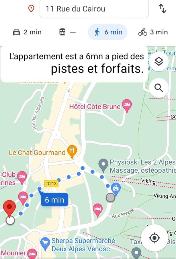 6MN PIED PISTES 8 PERS LUXE 3 écrans TV WIFI TOP Les Deux Alpes Exterior foto